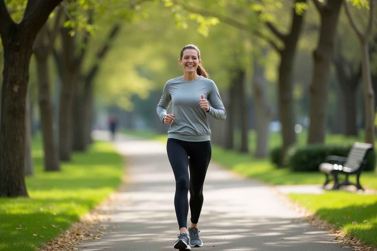 Effets de la marche sur la santé : délai pour observer des résultats